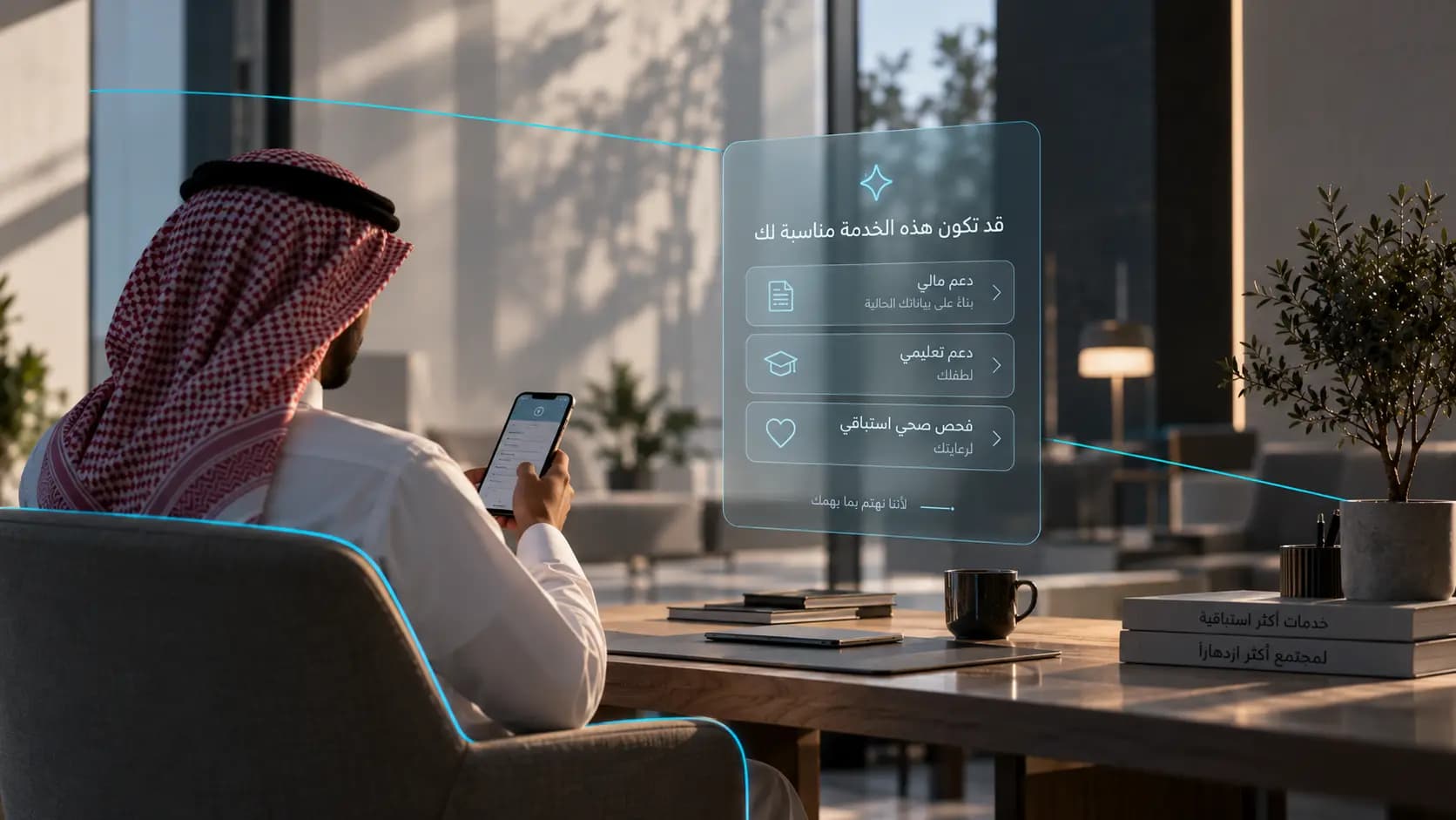 حين تعرف الخدمة ما تحتاجه قبل أن تطلبه